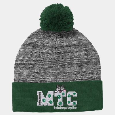 Heather Pom Pom Beanie Thumbnail